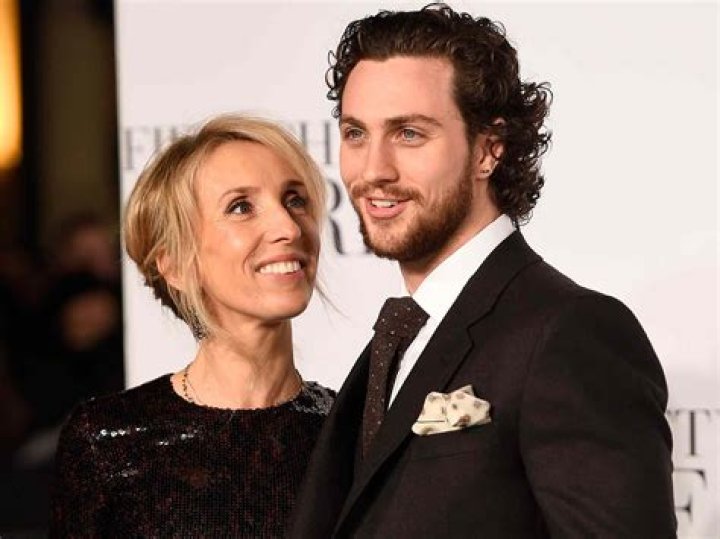 Aaron & Sam Taylor-Johnson In Paris