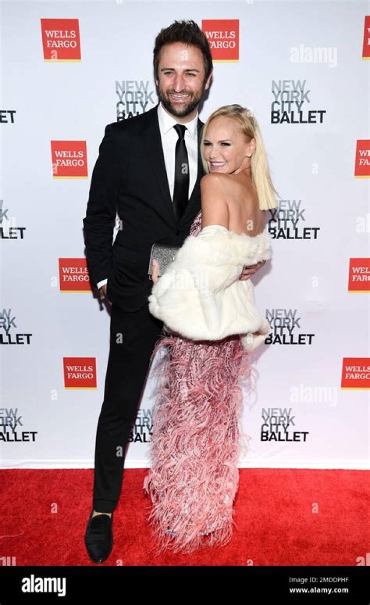 Actress Kristin Chenoweth, right, and boyfriend Josh Bryant attend the New York City Ballet Fall Fashion Gala at the David H. Koch Theater at Lincoln Center, in New York 2021 City Ballet Fall Fashion Gala, New York, United States - 30 Sep 2021