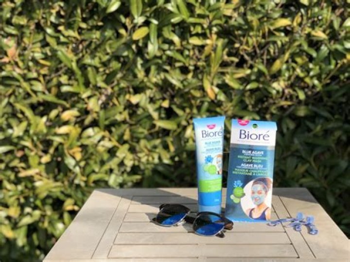 Biore Blue Agave Instant Warming Clay Mask, $7, drugstores