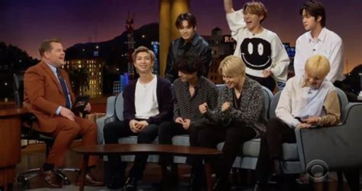 BTS On The Late Late Show