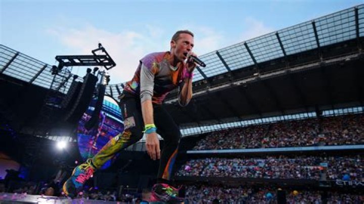 Coldplay in concert at the Palladium