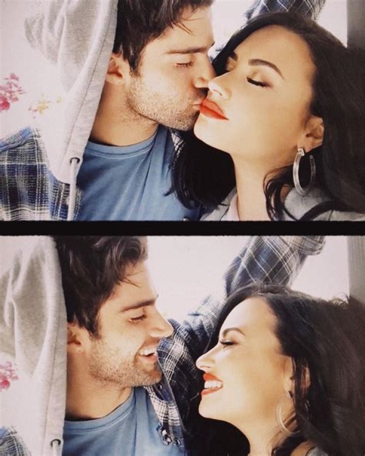 Demi Lovato and Max Ehrich at Rodeo Drive