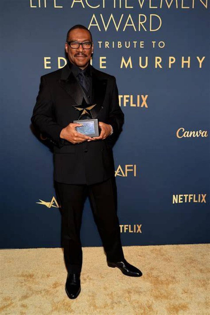 Eddie Murphy poses at "Eddie Murphy: One Night Only," a celebration of Murphy's career at the Saban Theater, in Beverly Hills, Calif Eddie Murphy: One Night Only, Beverly Hills, USA