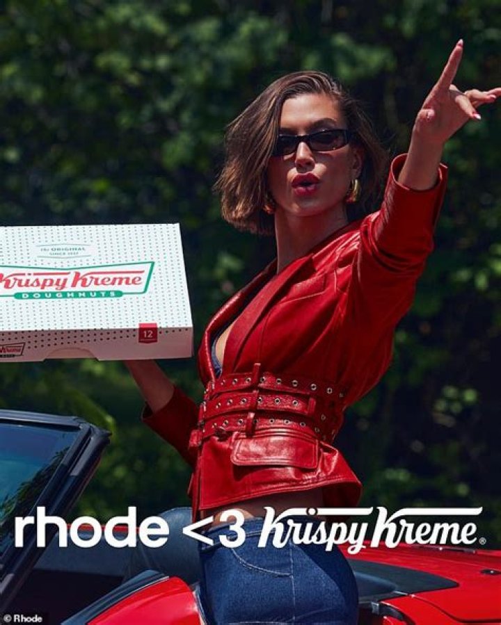 Hailey Bieber Promotes Rhode In NYC