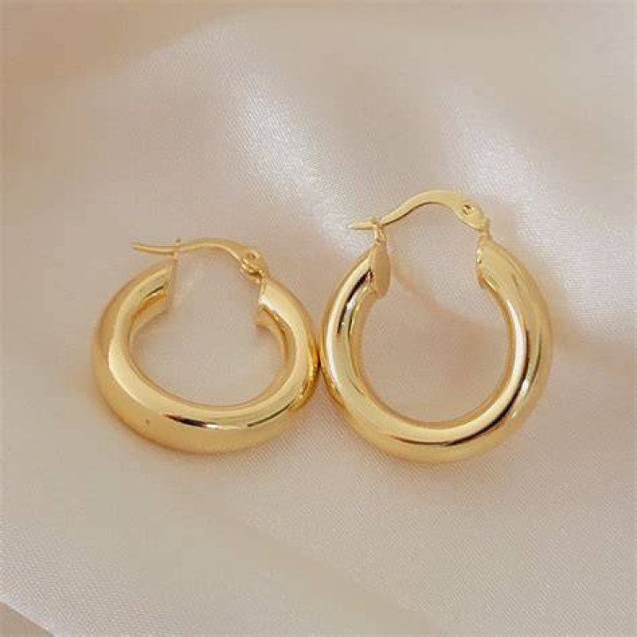 hoop earrings