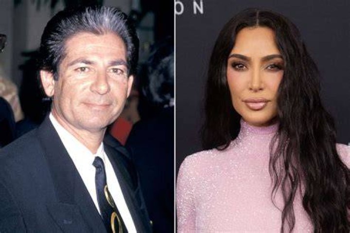 Kim and Robert Kardashian Sr.