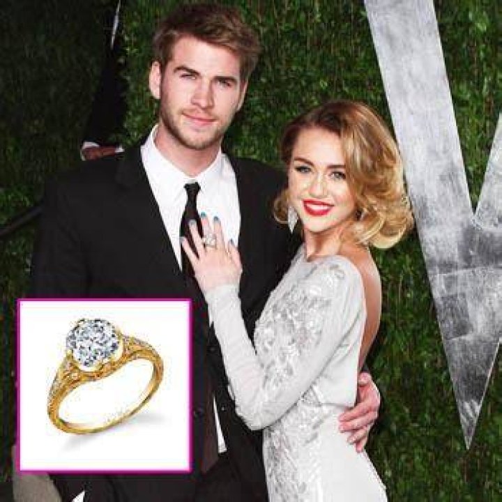 Liam Hemsworth Miley Cyrus Engagement Ring