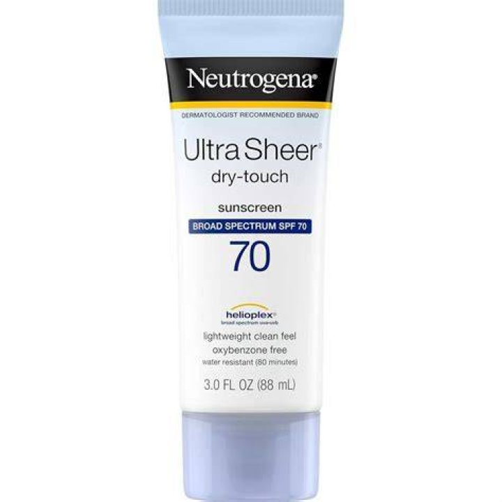 Neutrogena Ultra Sheer Dry Touch Sunscreen