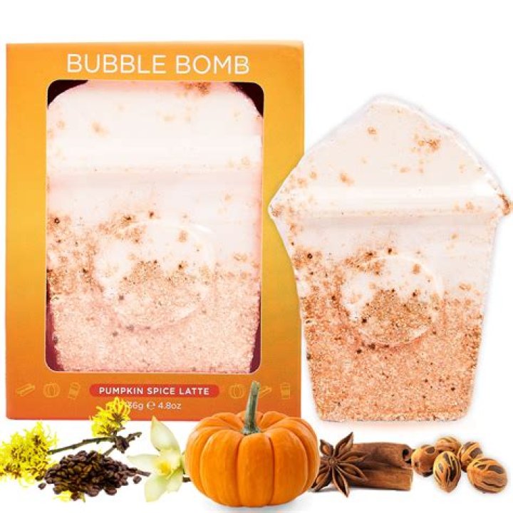 Pumpkin Spice Latte Bath Bomb