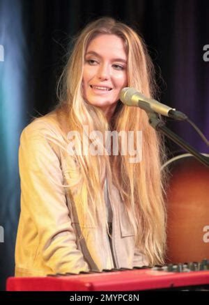 Ruby Carr of the band Bahari visits the Q102 Performance Theater, in Philadelphia Bahari Visit Q102 - , Philadelphia, USA - 5 May 2016