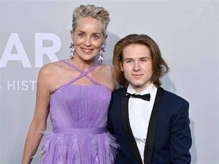 Sharon Stone and her son Roan Joseph Bronstein Harper's Bazaar Attitude Awards, Madrid, Spain - 05 Nov 2019