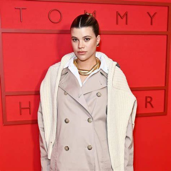 Sofia Richie shows off her voluptuous curves in a hot pink bikini as she takes a ride on a yacht with boyfriend Scott Disick in Miami. 25 Nov 2019 Pictured: Sofia Richie; Scott Disick. Photo credit: MEGA TheMegaAgency.com +1 888 505 6342 (Mega Agency TagID: MEGA556401_005.jpg) [Photo via Mega Agency]