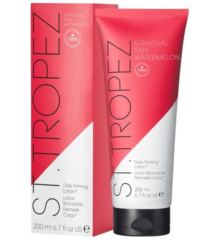 St. Tropez Gradual Tan Watermelon Infusion Body Lotion, $25, Sephora, Ulta