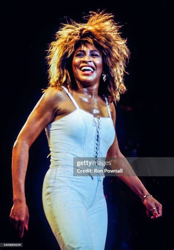 Tina Turner performing
