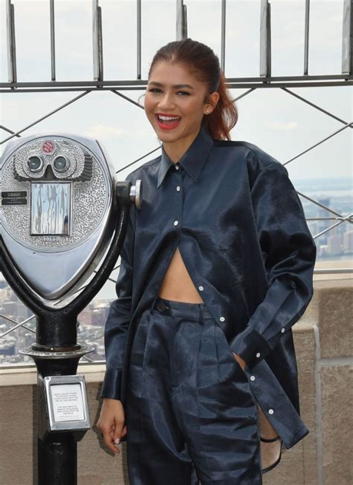 Zendaya at the Empire State Building